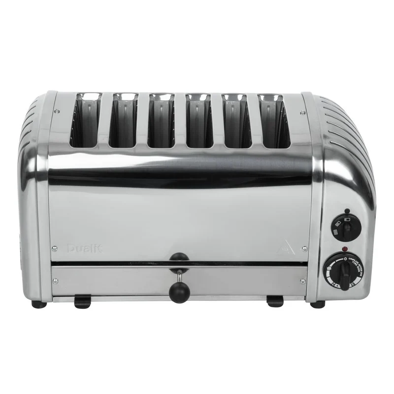 Grille-pain 6 tranches inox Vario Dualit 60165