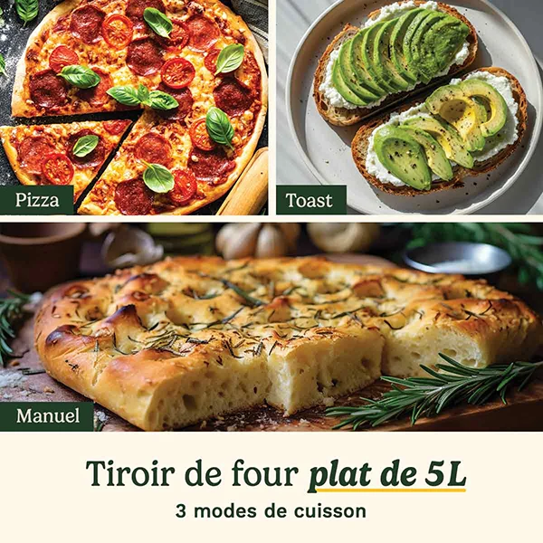 Friteuse à air Trizone 13,6 L 2400 W Cuisinart