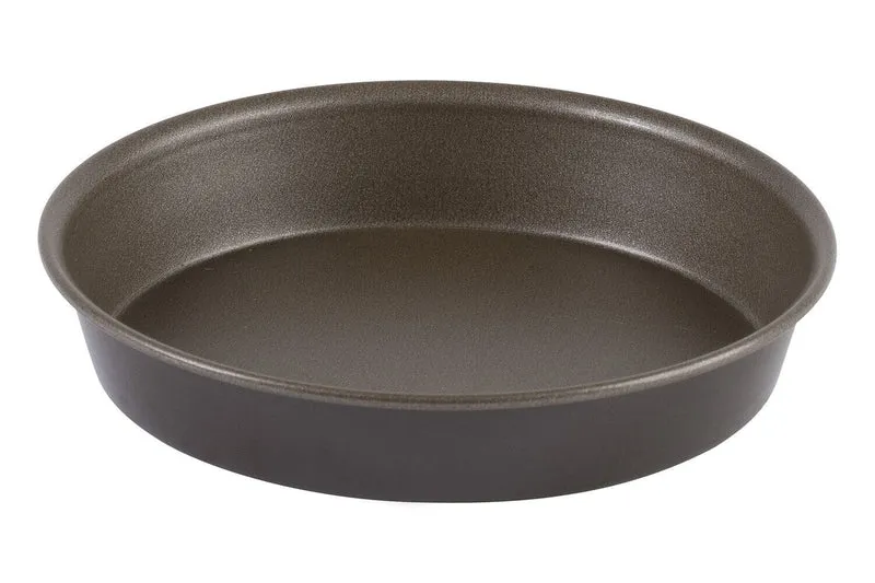 Tourtière ronde unie Gobel anti-adhérent fond fixe