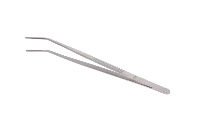 Pince de présentation De Buyer bout recourbé en inox
