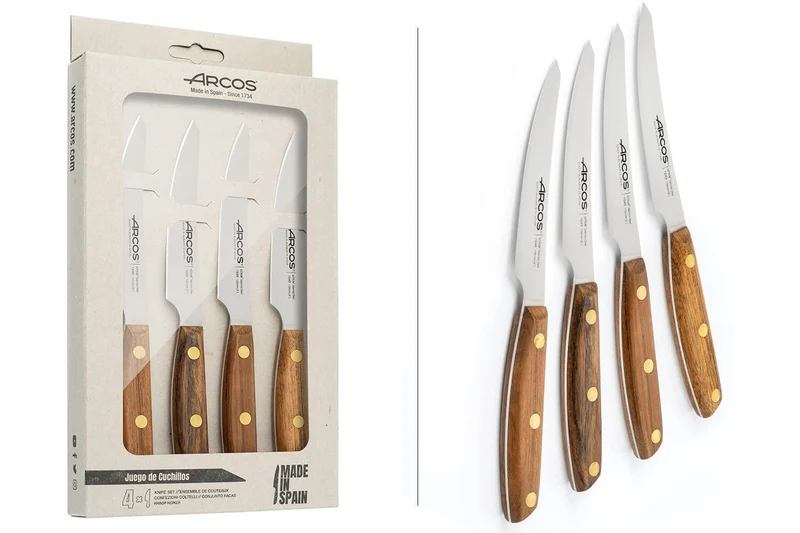 Coffret 4 couteaux à steak Arcos Nordika 10cm