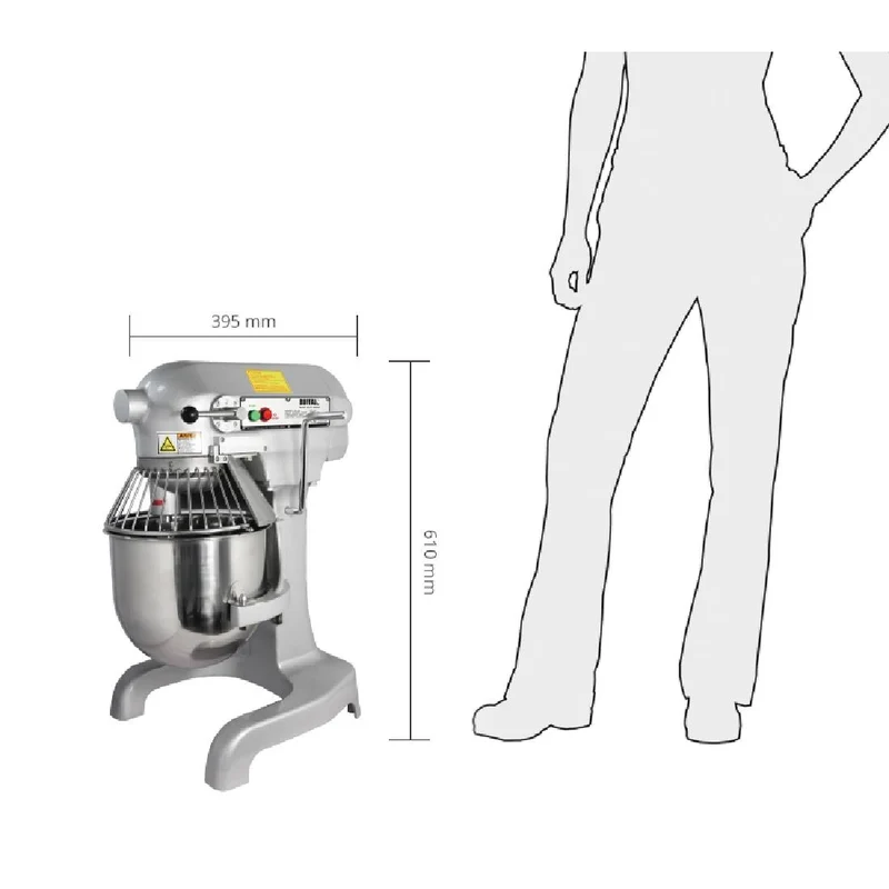 Batteur planétaire Buffalo 9L 550W