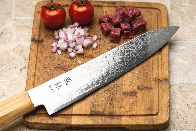 Couteau universel 15cm japonais Yuzo Ryuho Damas SG2