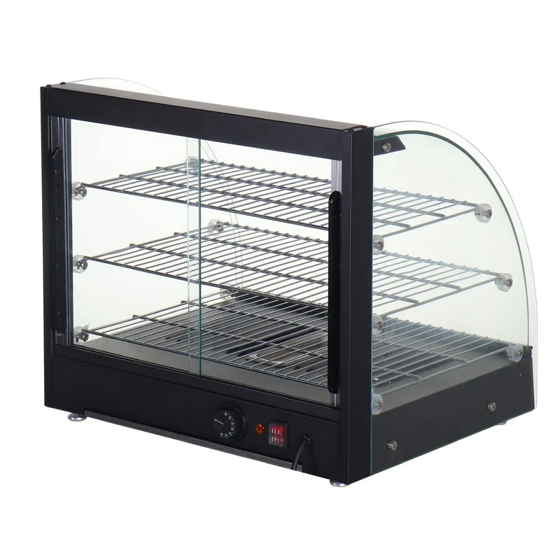 Vitrine chauffante Nisbets Essentials 82L