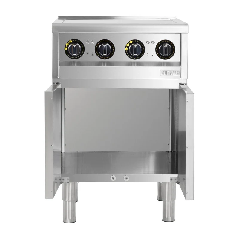 Plaque induction 4 zones sur meuble Buffalo Série 600 2x 3kW