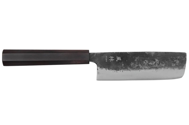 Couteau nakiri 12cm japonais artisanal Yuzo Shinju BS2