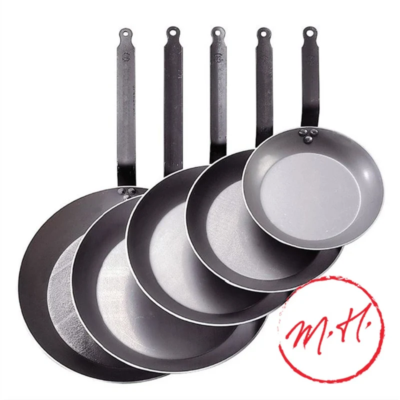 Poêle acier ronde De Buyer
