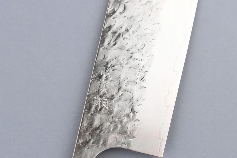 Couteau nakiri 16,5cm japonais artisanal Yoshimi Kato Hyo SG2