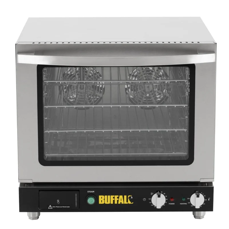 Four pâtissier à convection avec humidificateur Buffalo 66 L