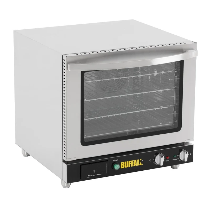 Four pâtissier à convection avec humidificateur Buffalo 66 L