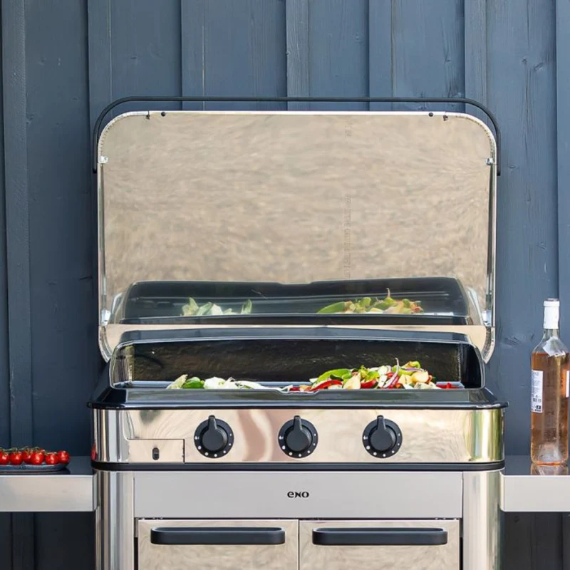 Couvercle de protection inox pour plancha ENOSIGN 80 - ENO