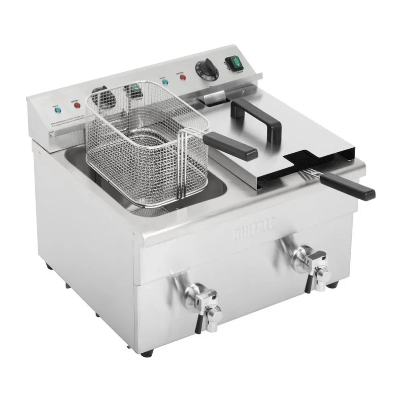 Buffalo Friteuse à induction double 2 x 3000W