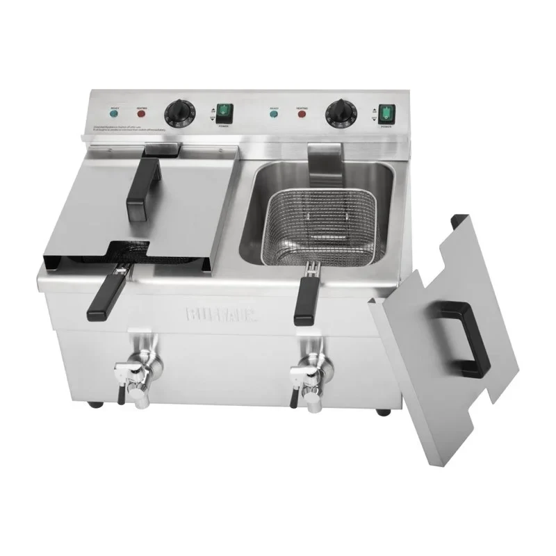 Buffalo Friteuse à induction double 2 x 3000W