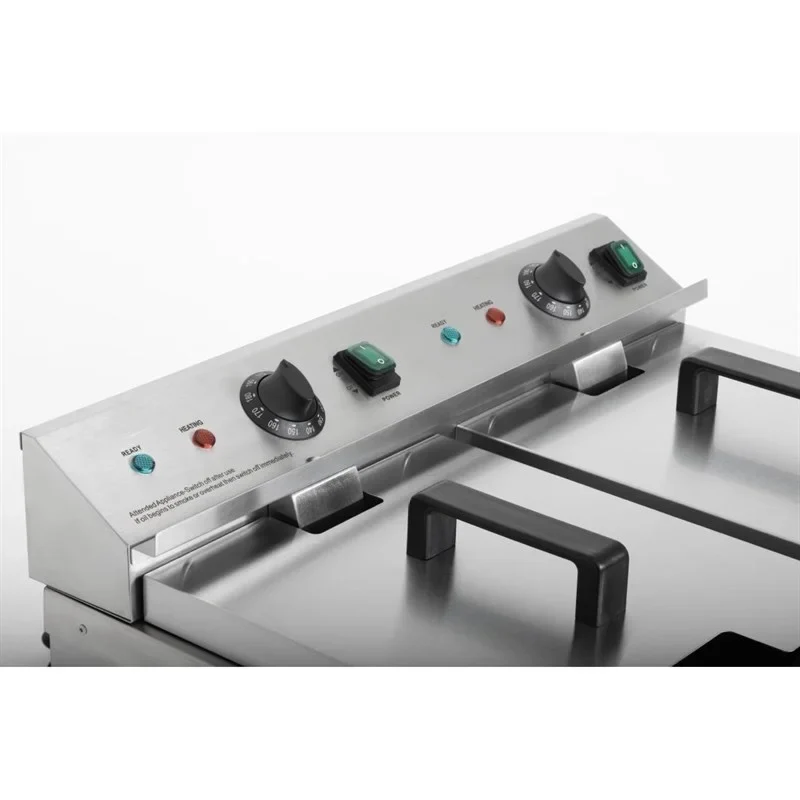 Buffalo Friteuse à induction double 2 x 3000W