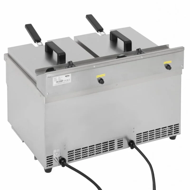 Buffalo Friteuse à induction double 2 x 3000W