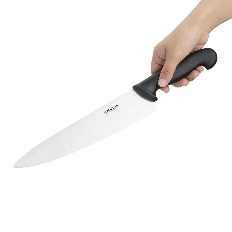 Couteau de cuisine Hygiplas noir 255mm