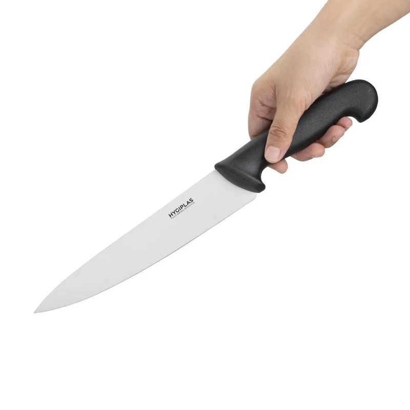 Couteau de cuisine Hygiplas noir 215mm