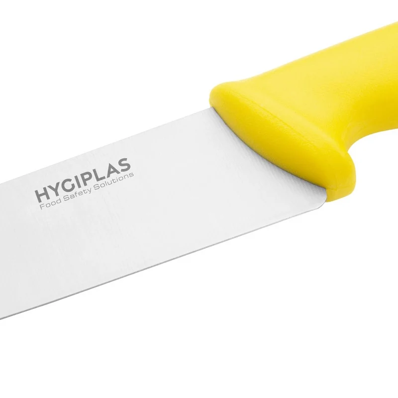 Couteau de cuisine Hygiplas jaune 218mm
