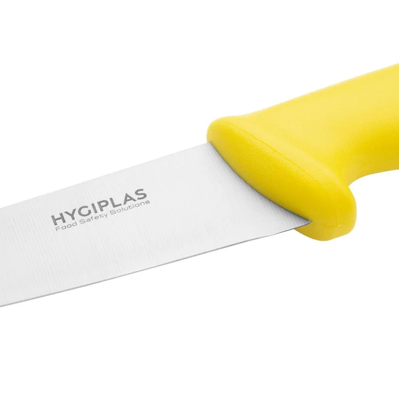 Couteau de cuisine Hygiplas jaune 155mm