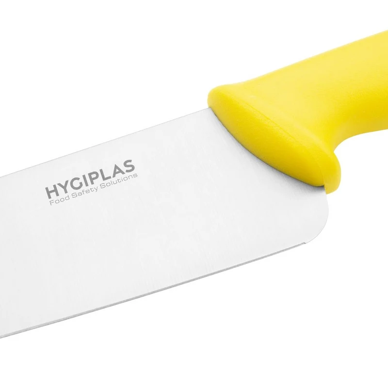 Couteau de cuisine Hygiplas jaune 255mm