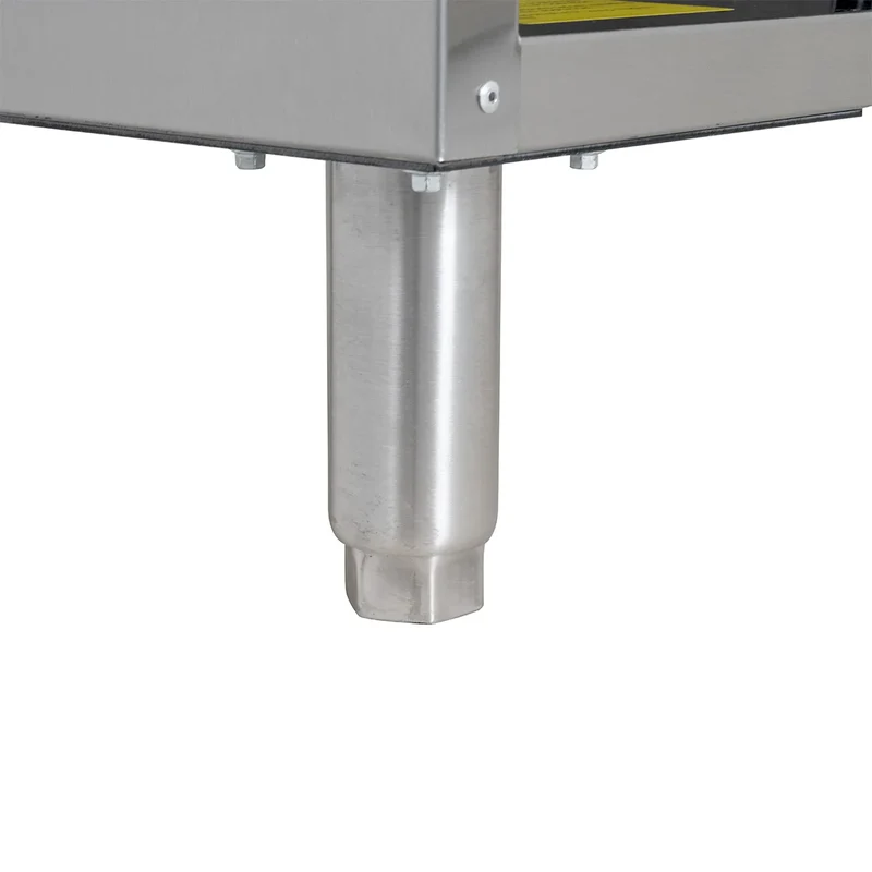 Cuisinière à gaz ECO avec soubassement ouvert - 28,8 kW - 4 brûleurs