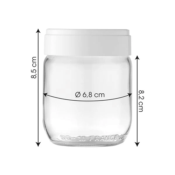 9 pots pour yaourtière 430301 Lagrange