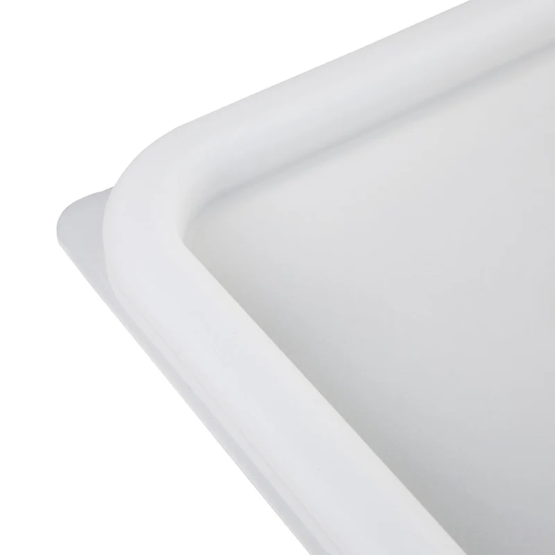 Couvercle carré blanc moyen Hygiplas