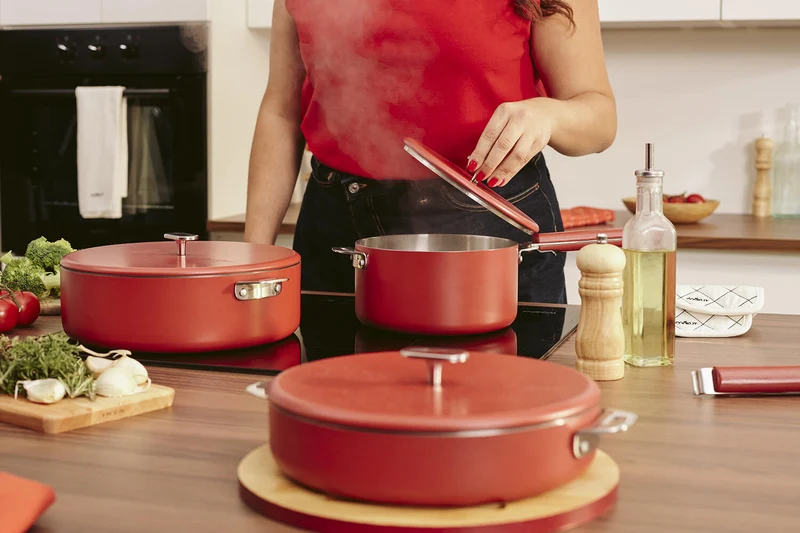 Casserole Cookut La Merveilleuse 16cm en acier inoxydable Steel Green®