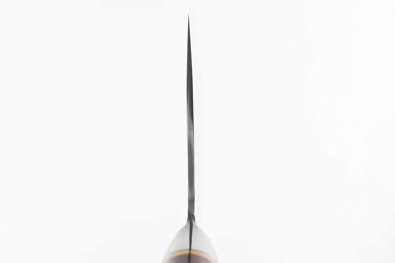 Couteau de chef chinois 17cm Fukito Ébène Damas martelé