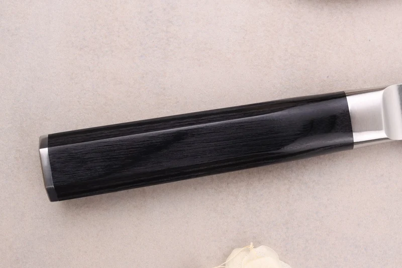 Couteau nakiri 16cm japonais Sakai Takayuki Grand Chef Seigaiha Damas 45 couches