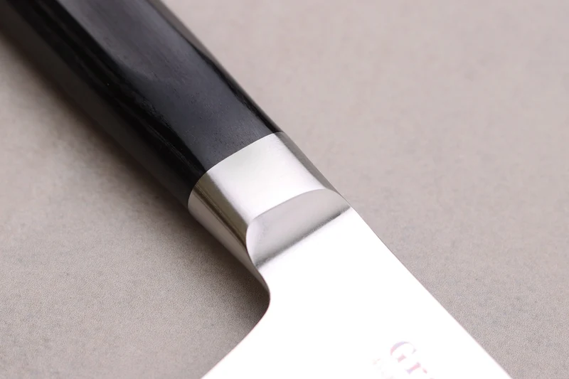 Couteau nakiri 16cm japonais Sakai Takayuki Grand Chef Seigaiha Damas 45 couches