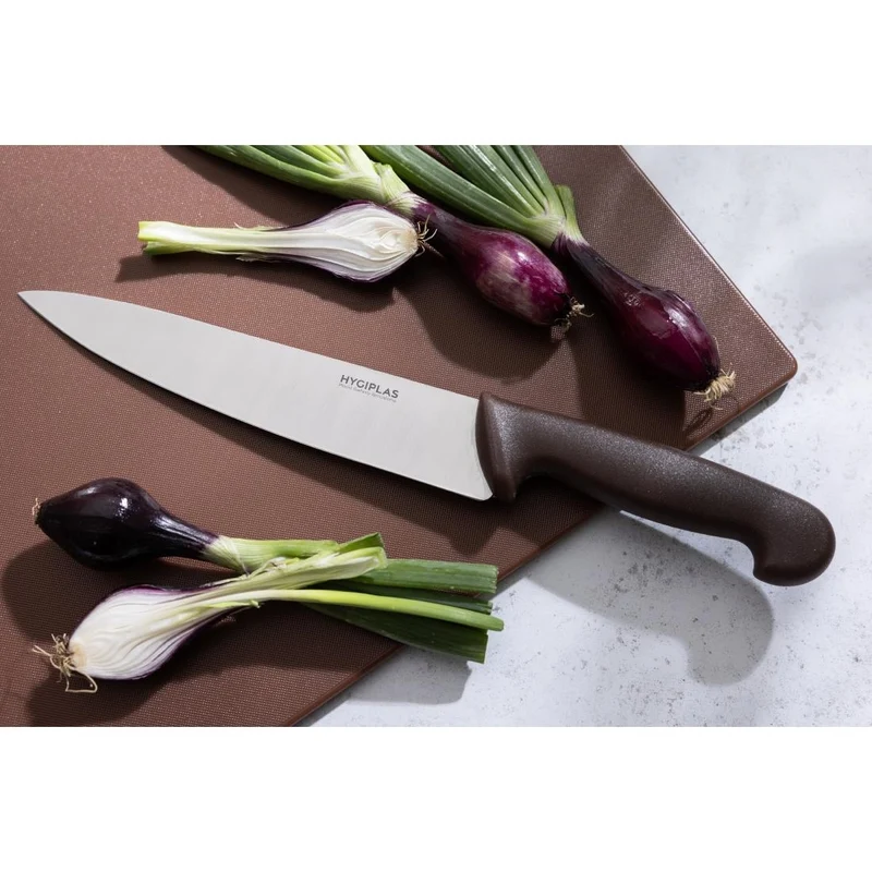Couteau de cuisine Hygiplas marron 218mm