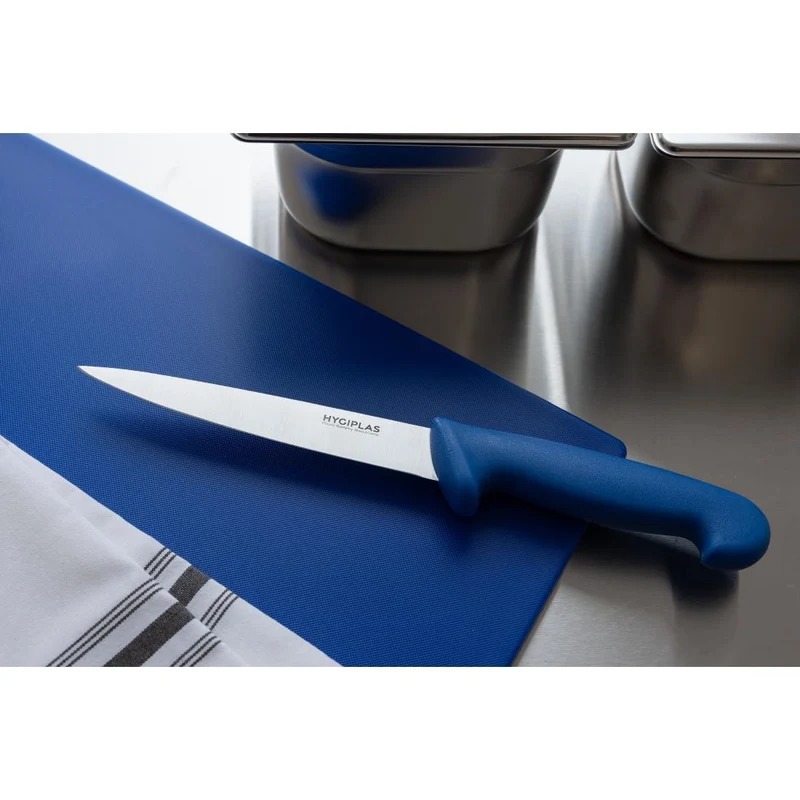 Couteau à filet Hygiplas bleu 150mm