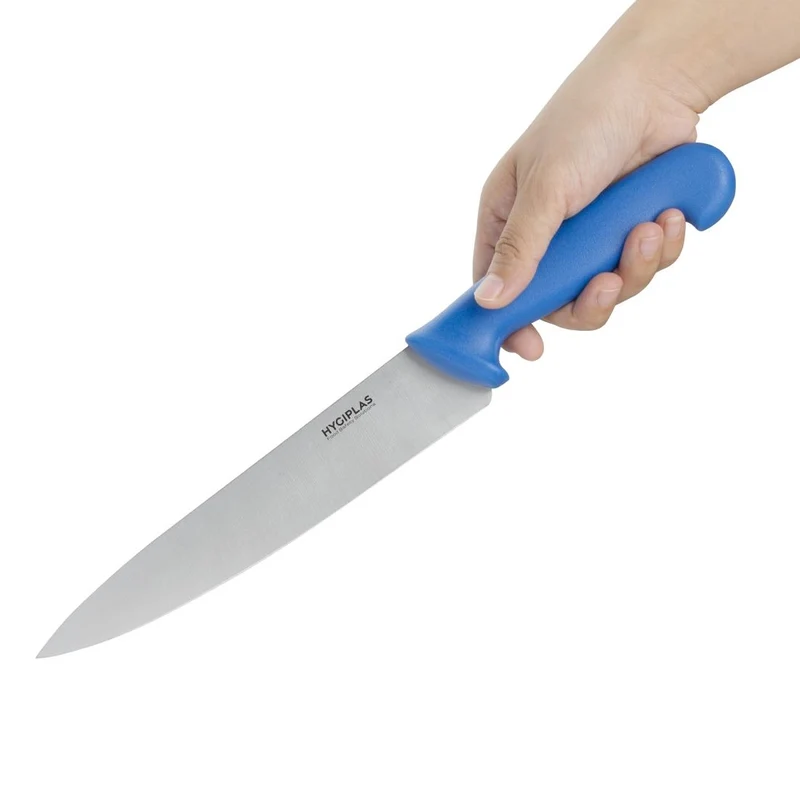 Couteau de cuisine Hygiplas bleu 218mm