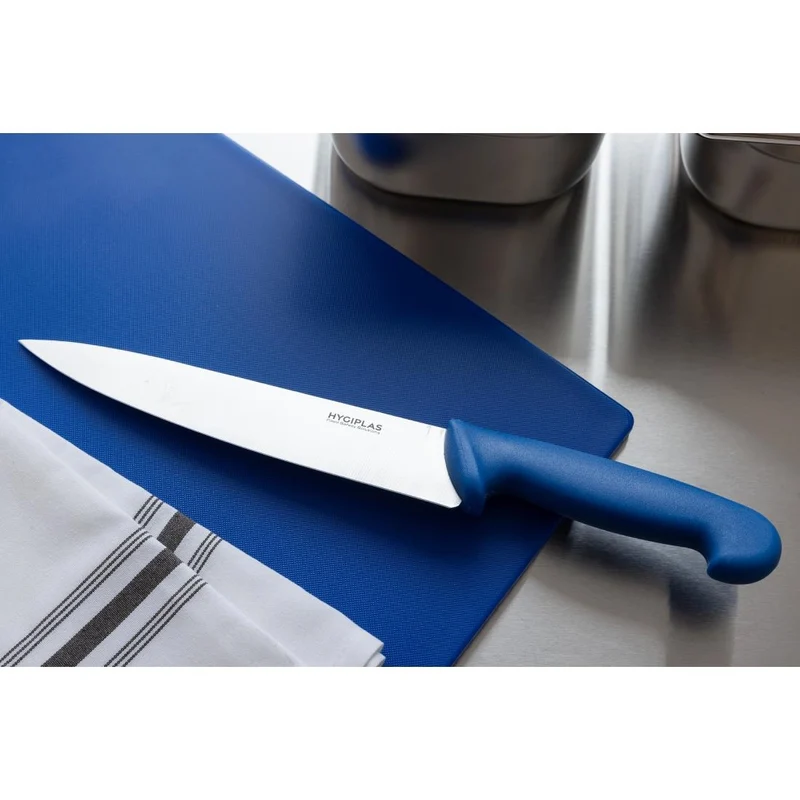 Couteau de cuisine Hygiplas bleu 218mm