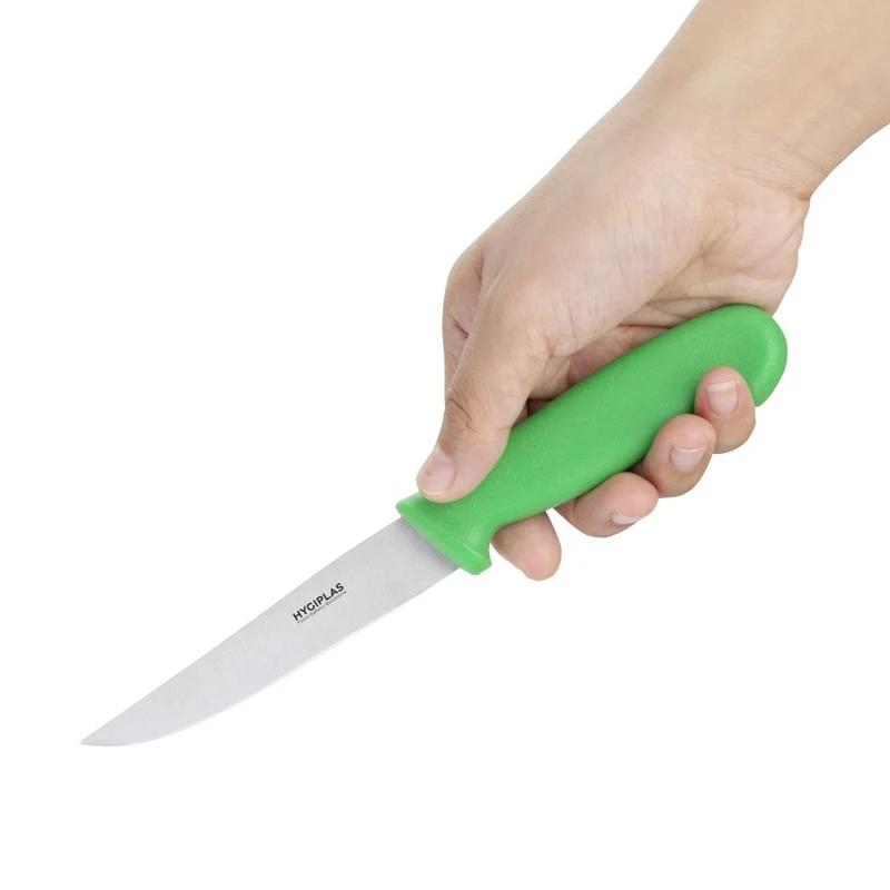 Couteau à légumes Hygiplas vert 105mm