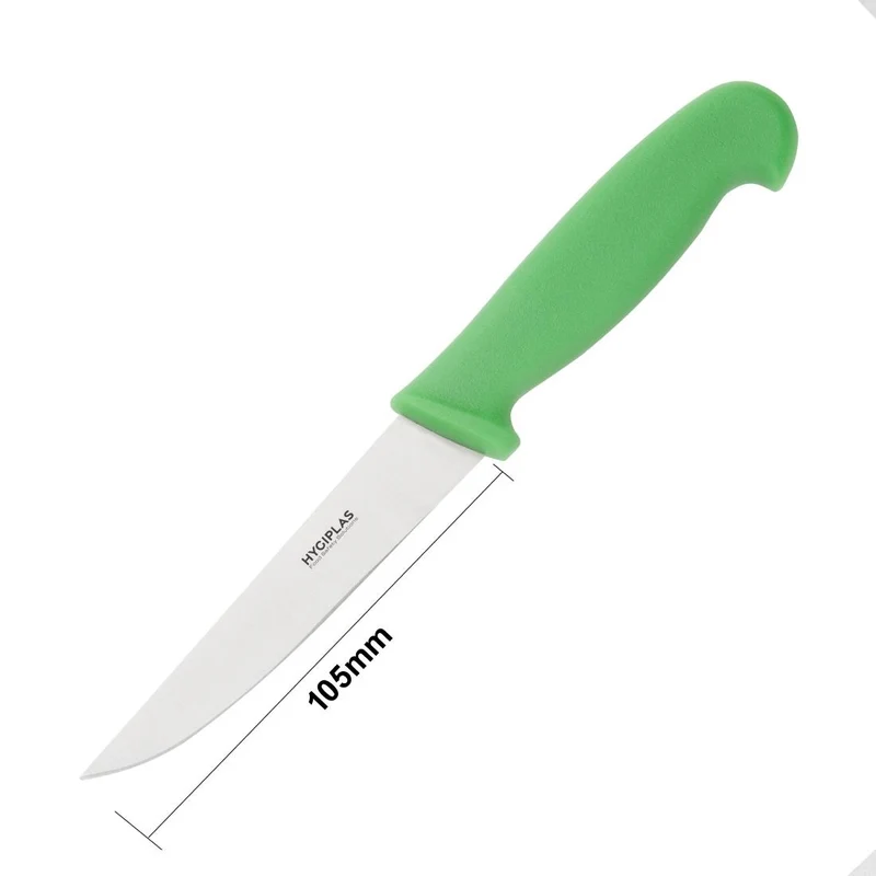 Couteau à légumes Hygiplas vert 105mm
