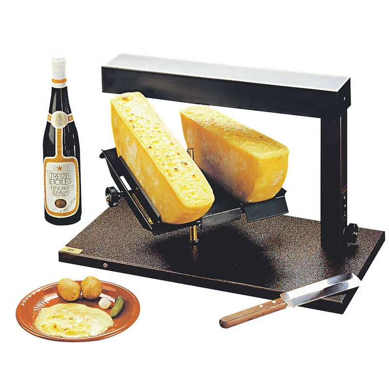Appareil à raclette Traditionnelle 2 demi-meules - LOUIS TELLIER