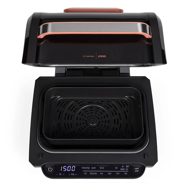 Friteuse sans huile Grill 6L 1700W DOC305 Marmiton Livoo