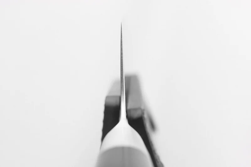 Couteau kengata santoku 16cm japonais Sakai Takayuki Grand Chef Seigaiha Damas 45 couches