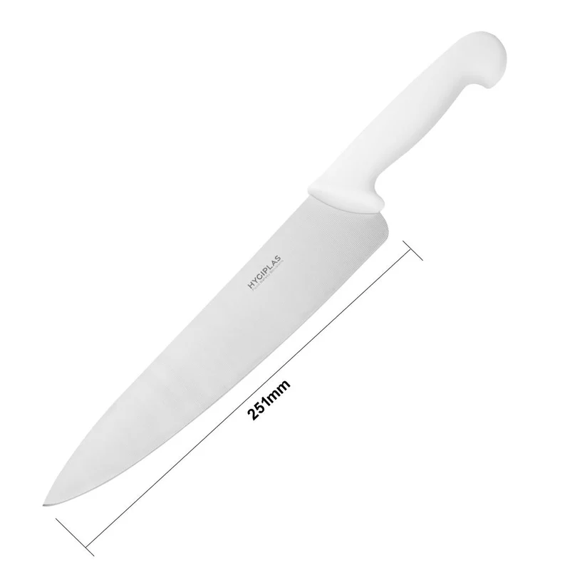 Couteau de cuisine Hygiplas blanc 255mm