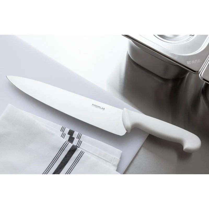 Couteau de cuisine Hygiplas blanc 255mm