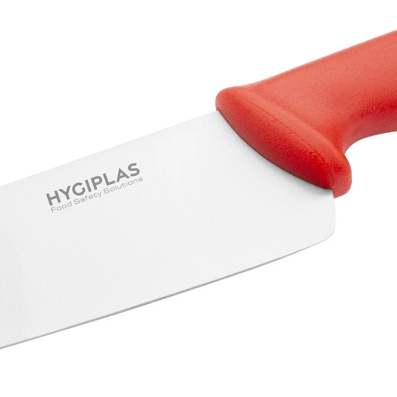 Couteau de cuisine Hygiplas rouge 255mm