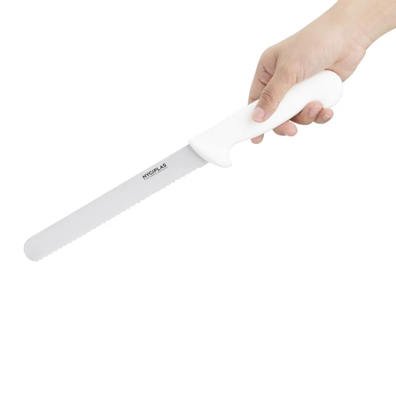 Couteau à pain Hygiplas blanc 203mm