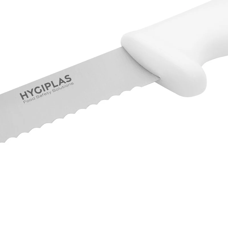 Couteau à pain Hygiplas blanc 203mm