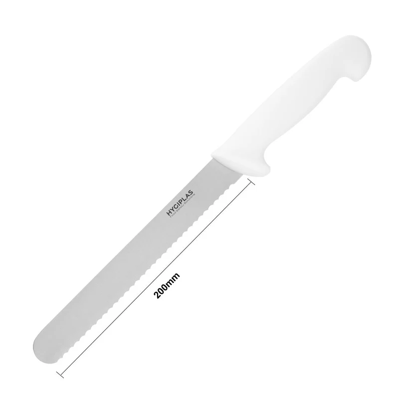 Couteau à pain Hygiplas blanc 203mm