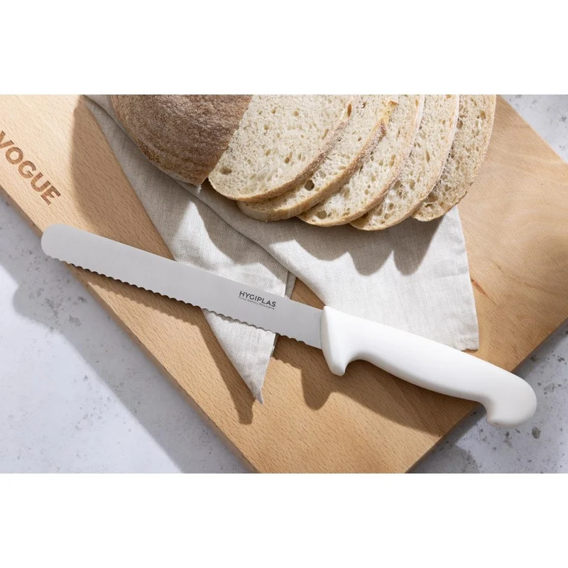 Couteau à pain Hygiplas blanc 203mm
