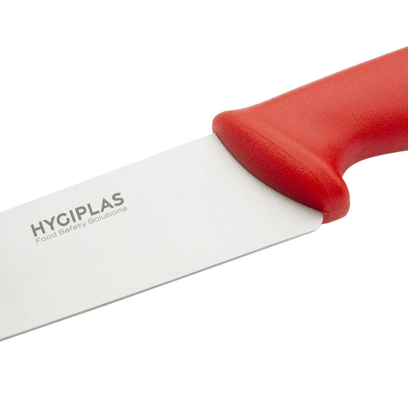 Couteau de cuisine Hygiplas rouge 218mm