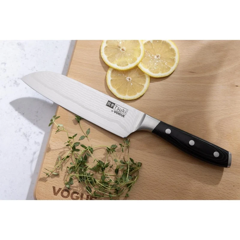 Couteau santoku Série 7 Vogue Tsuki 180mm
