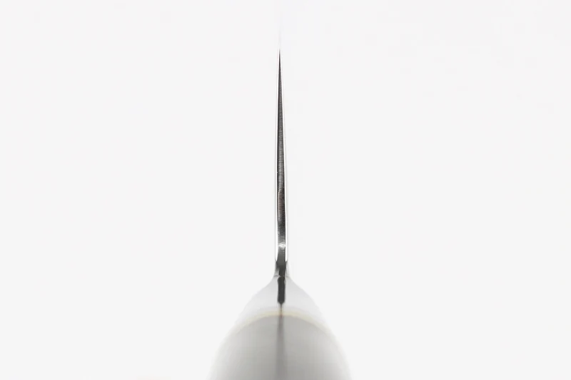 Couteau nakiri 17cm Fukito Ébène Damas martelé